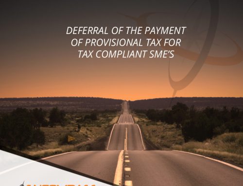 Deferral of the payment of provisional tax